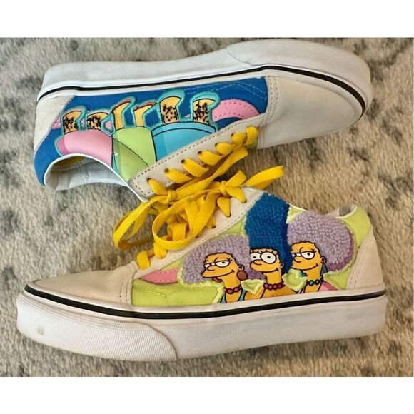 Womens Vans The Simpsons x Old Skool 'The Bouviers Size 6 - Picture 6 of 15